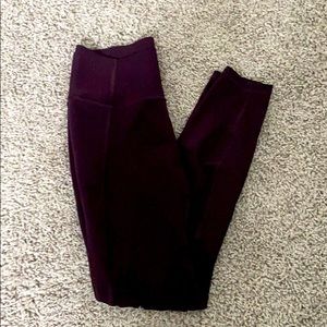 Gap fit purple leggings